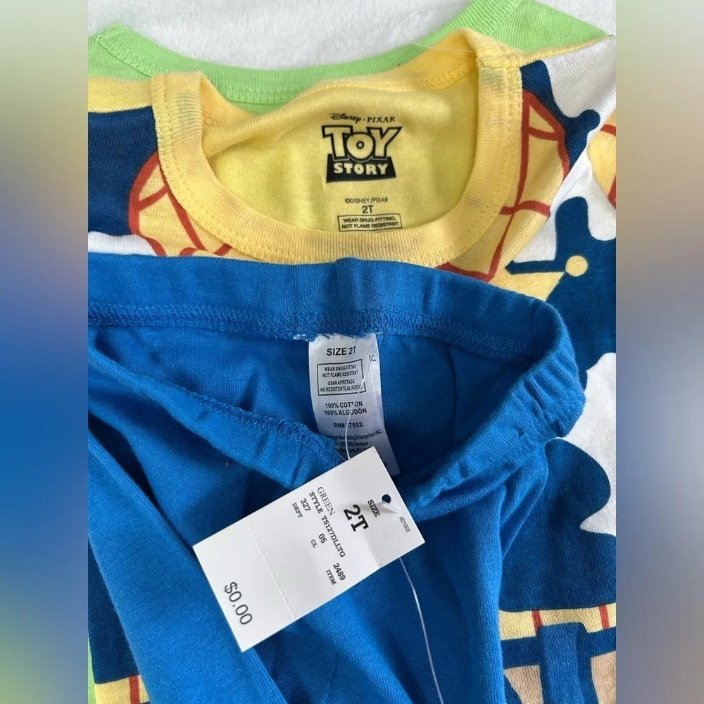 Disneys Toy Story 2T Toddler Pajama Set New with tags!